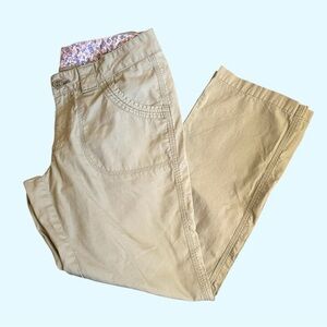 Carhartt light Green Pants with Floral Lining